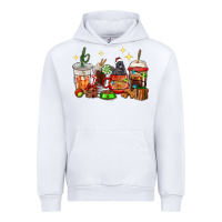 White Christmas coffee cups with Labrador Urban Hoodie - RanaPortraitStore