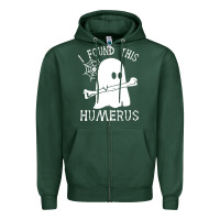 Sports Green halloween i found this skeleton Zipper Hoodie - artisFamous