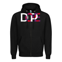 Black dope Zipper Hoodie - artisFamous