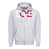 Heather Grey dope Zipper Hoodie - artisFamous