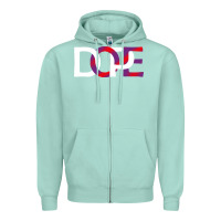 Seafoam dope Zipper Hoodie - artisFamous