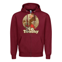 Emperor’s New Groove Kuzco Llama No Touchy Zipper Hoodie | Teevron