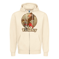Sandshell emperor’s new groove kuzco llama no touchy Zipper Hoodie - artisFamous