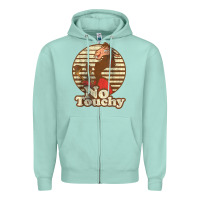 Seafoam emperor’s new groove kuzco llama no touchy Zipper Hoodie - artisFamous
