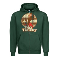 Sports Green emperor’s new groove kuzco llama no touchy Zipper Hoodie - artisFamous