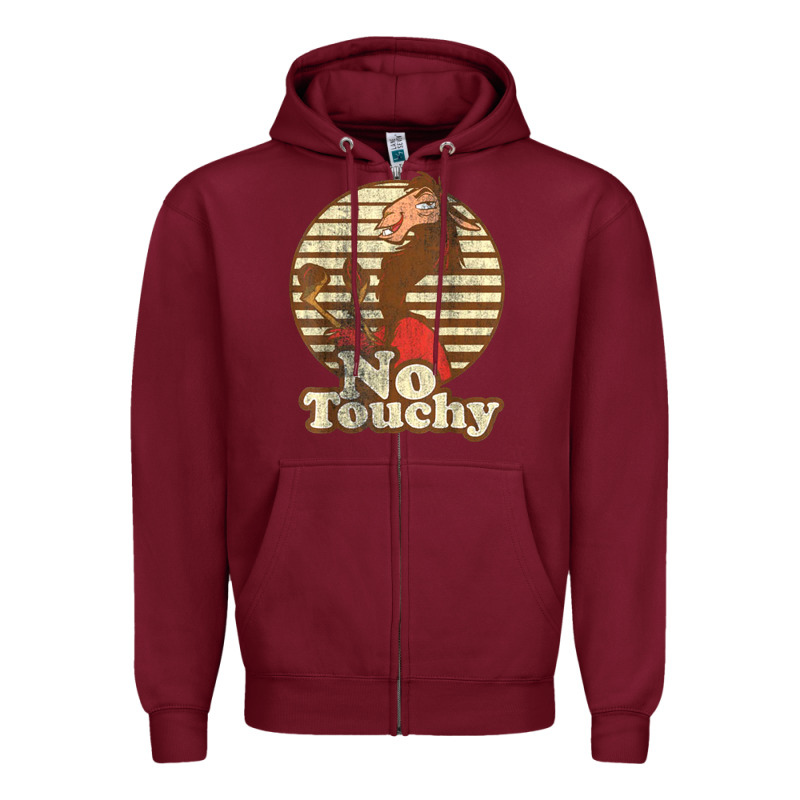 Emperor’s New Groove Kuzco Llama No Touchy Zipper Hoodie by artisFamous | Teevron