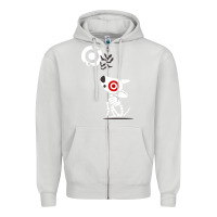 Dove Grey target team member halloween Zipper Hoodie - artisFamous