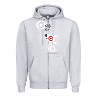 Heather Grey target team member halloween Zipper Hoodie - artisFamous