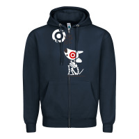 Navy target team member halloween Zipper Hoodie - artisFamous