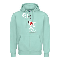 Seafoam target team member halloween Zipper Hoodie - artisFamous
