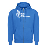 True Royal i drink your milkshake Zipper Hoodie - artisFamous