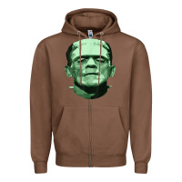 Chestnut frankenstein Zipper Hoodie - artisFamous