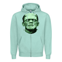 Seafoam frankenstein Zipper Hoodie - artisFamous