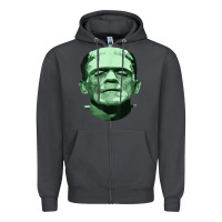 Smoke frankenstein Zipper Hoodie - artisFamous