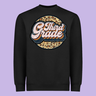 Third Grade Heavyweight Sweatshirt Designed By Jahusdesignshop