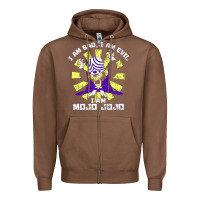 Chestnut i am mojo jojo Zipper Hoodie - artisFamous