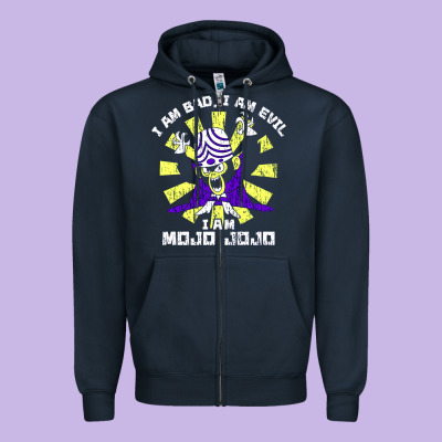 I Am Mojo Jojo Zipper Hoodie Designed By Artisfamous
