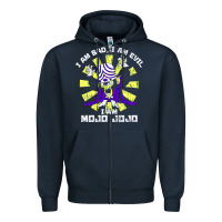 Navy i am mojo jojo Zipper Hoodie - artisFamous