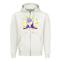 Oatmeal Heather i am mojo jojo Zipper Hoodie - artisFamous