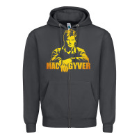 Smoke macgyver actor movie Zipper Hoodie - artisFamous