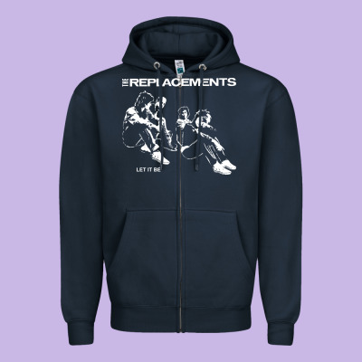 Let It Be The Replacements Zipper Hoodie Designed By Artisfamous
