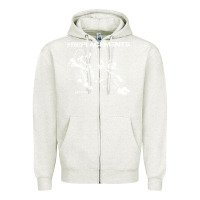 Oatmeal Heather let it be the replacements Zipper Hoodie - artisFamous
