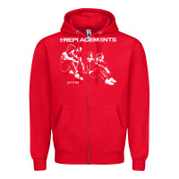 Red let it be the replacements Zipper Hoodie - artisFamous