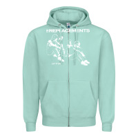 Seafoam let it be the replacements Zipper Hoodie - artisFamous