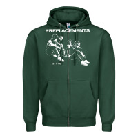 Sports Green let it be the replacements Zipper Hoodie - artisFamous