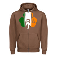 Chestnut ira irish lucky shamrock Zipper Hoodie - artisFamous