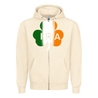 Sandshell ira irish lucky shamrock Zipper Hoodie - artisFamous