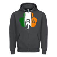 Smoke ira irish lucky shamrock Zipper Hoodie - artisFamous
