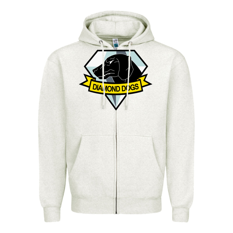 Diamond Dogs Classic Zipper Hoodie by artisFamous | Teevron