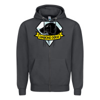 Smoke diamond dogs classic Zipper Hoodie - artisFamous