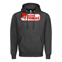 Charcoal Heather mang tomas filiipino Zipper Hoodie - artisFamous