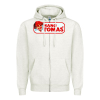 Oatmeal Heather mang tomas filiipino Zipper Hoodie - artisFamous