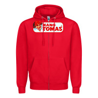 Red mang tomas filiipino Zipper Hoodie - artisFamous