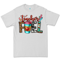 Dove Grey teacher fuel Premium Tee - OliviaCreatesArt
