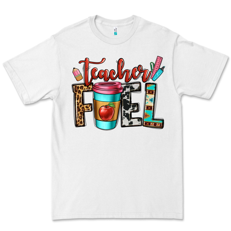 Teacher Fuel Premium Tee by OliviaCreatesArt | Teevron