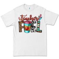 White teacher fuel Premium Tee - OliviaCreatesArt