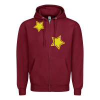 Burgundy diddy kong baby tee Zipper Hoodie - artisFamous