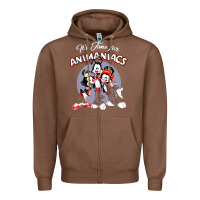 Chestnut it’s time for animaniacs Zipper Hoodie - artisFamous