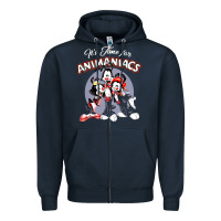 Navy it’s time for animaniacs Zipper Hoodie - artisFamous