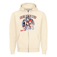 Sandshell it’s time for animaniacs Zipper Hoodie - artisFamous