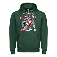 Sports Green it’s time for animaniacs Zipper Hoodie - artisFamous