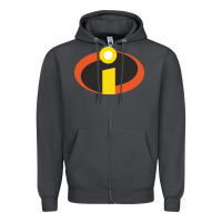 Smoke incredibles crop top Zipper Hoodie - artisFamous