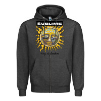 Charcoal Heather sunflower sublime 40oz to freedom toddler Zipper Hoodie - artisFamous