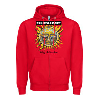 Red sunflower sublime 40oz to freedom toddler Zipper Hoodie - artisFamous
