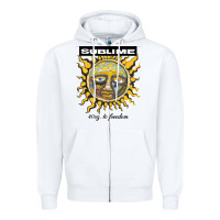 White sunflower sublime 40oz to freedom toddler Zipper Hoodie - artisFamous
