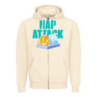 Sandshell nap attack Zipper Hoodie - artisFamous